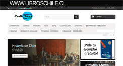 Desktop Screenshot of libroschile.cl
